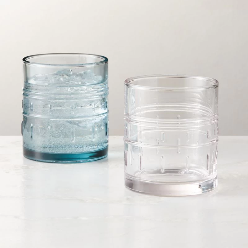 Bushi Nenge Blue Double Old-Fashioned Glass 5 Bushi Nenge Blue Double Old-Fashioned Glass - Image 3