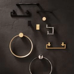 Kela Polished Nickel Swivel Hook -Chic Living Shop CB2FA22 48A Hero