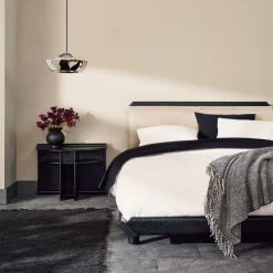 Materia Polished Nickel Dome Pendant Light -Chic Living Shop CB2FA22 PR GF 06A hero 1