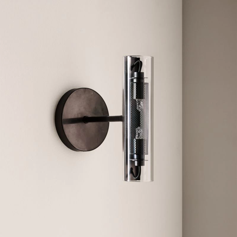 Cilindro Black Steel Wall Sconce 8 Cilindro Black Steel Wall Sconce - Image 6