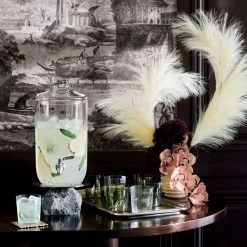 Marta Optic Double Old-Fashioned Glasses Set Of 6 -Chic Living Shop CB2HOL21 18B RS 0582 HeroOC21 1x1