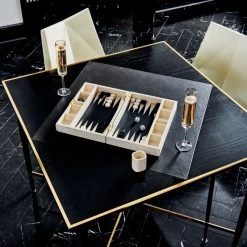 Porsha Smoked Champagne Flute -Chic Living Shop CB2HOL21 24B V2OC21 1x1