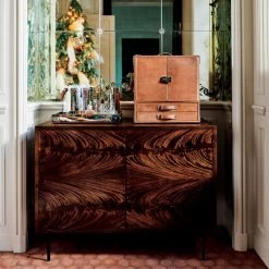 Griffith Stainless Steel Bar Tray -Chic Living Shop CB2HOL21 DIG CocktailBox hero