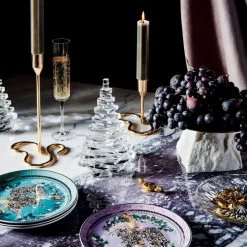 Porsha Smoked Champagne Flute -Chic Living Shop CB2HOL21 FC1 JM hero