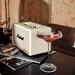 Marshall Acton III White Bluetooth Speaker 8 Marshall Acton III White Bluetooth Speaker -Chic Living Shop CB2HOL22 17A 373 detail