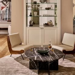 Meda Ivory Wool Armless Lounge Chair 12 Meda Ivory Wool Armless Lounge Chair -Chic Living Shop CB2PH23 BAR 044 HERO