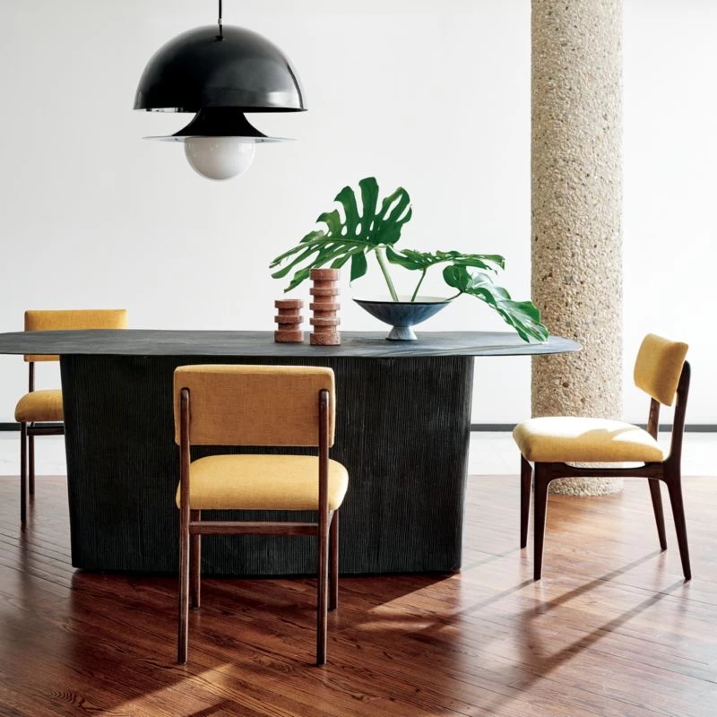 Overlap White Glazed Footed Serving Bowl 6 Overlap White Glazed Footed Serving Bowl - Image 4