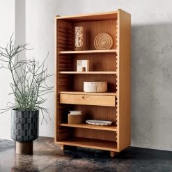 Cojo Travertine Bookend 13 Cojo Travertine Bookend -Chic Living Shop CB2SP22 LF PR 04A 1