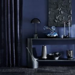 Flounce Black Teak Decorative Bowl -Chic Living Shop CB2SP23 PR 08A hero