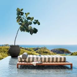 Piero Round Polished Stainless Steel Serving Tray -Chic Living Shop CB2SU23 08B V1 RET