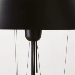 Campana Marquina Black Marble Floor Lamp -Chic Living Shop CampanaBkMrqMrbFloorLampAV3SHF22
