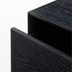 Cantar 4-Drawer Cerused Black Oak Dresser -Chic Living Shop CantarCrsdOakLowDresserAVSSS23