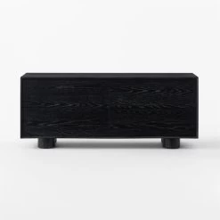 Cantar 4-Drawer Cerused Black Oak Dresser -Chic Living Shop CantarCrsdOakLowDresserSOSSS23