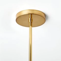 Capistrano Brass Pendant Light 14" -Chic Living Shop CapistranoPndntLight14inSSS22