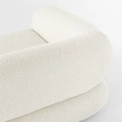 Chale 4-Piece L-Shaped Ivory White Boucle Sectional Sofa 13 Chale 4-Piece L-Shaped Ivory White Boucle Sectional Sofa -Chic Living Shop Chale4PcCreamBclSectAVSSS23