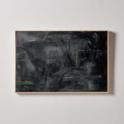 'Charcoal And Fennel' Mixed Medium Reproduction By Keren Toledano 25''x37''