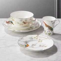 Chelsea Floral Dinner Plate -Chic Living Shop ChelseaGroupShotFHF18