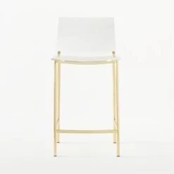Chiaro Clear Counter Stool Gold Set Of 2 11 Chiaro Clear Counter Stool Gold Set Of 2 -Chic Living Shop ChiaroClrCntrStl24inGoldSOSSS21