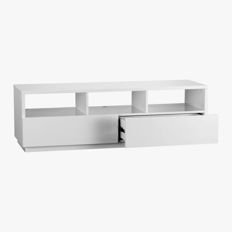 Chill High-Gloss White Media Console 60'' 8 Chill High-Gloss White Media Console 60'' - Image 6
