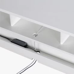 Chill High-Gloss White Media Console 60'' 17 Chill High-Gloss White Media Console 60'' -Chic Living Shop ChillMediaConsoleAV4F10