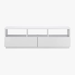 Chill High-Gloss White Media Console 60'' 13 Chill High-Gloss White Media Console 60'' -Chic Living Shop ChillMediaConsoleF10