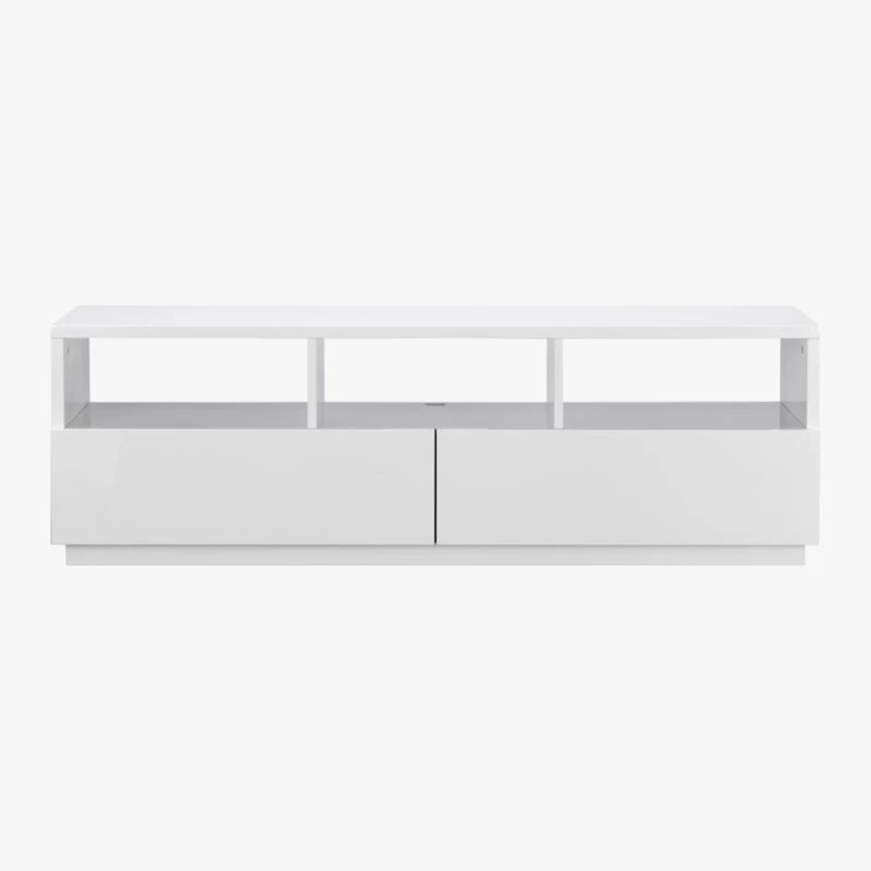 Chill High-Gloss White Media Console 60'' 5 Chill High-Gloss White Media Console 60'' - Image 3
