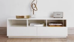 Chill High-Gloss White Media Console 60'' 12 Chill High-Gloss White Media Console 60'' -Chic Living Shop ChillWhiteMediaConsoleJL18