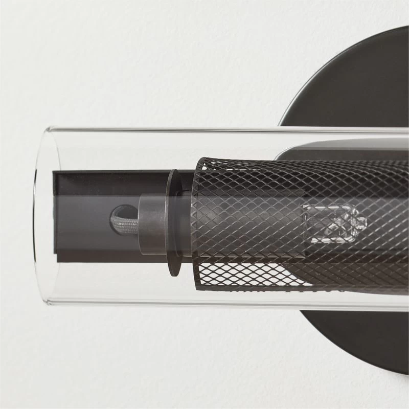 Cilindro Black Steel Wall Sconce 6 Cilindro Black Steel Wall Sconce - Image 4