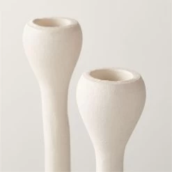 Cinq White Multi Taper Candle Holder Large -Chic Living Shop CinqWhtMultiTprHolderLrgAV2SHF22