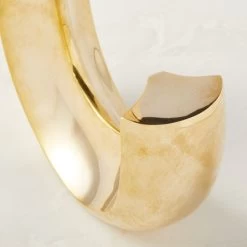 Clef Brass Sculpture Bookend 8 Clef Brass Sculpture Bookend -Chic Living Shop ClefBrassSclptrBookendAV2SHSS22