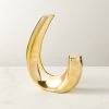 Clef Brass Sculpture Bookend 2 Clef Brass Sculpture Bookend -Chic Living Shop ClefBrassSclptrBookendSHSS22