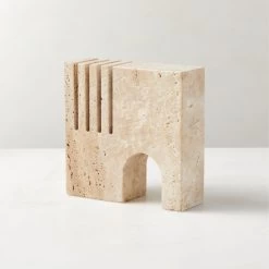 Cojo Travertine Bookend