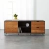 Congo Wood Media Console 65'' -Chic Living Shop CongoMediaCredenzaLargeSHS17 1x1