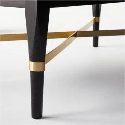 Connoisseur 5-Drawer Black Oak Wood Dresser Model 1003 -Chic Living Shop ConnoisseurDresserAV2SSS21