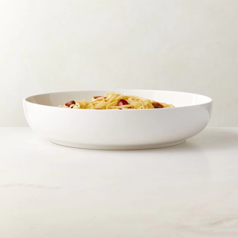 Contact White Serving Bowl Large 4 Contact White Serving Bowl Large - Image 2