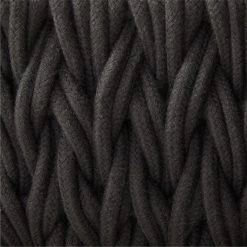 Conway Rectangular Black Cotton Storage Basket Small 14 Conway Rectangular Black Cotton Storage Basket Small -Chic Living Shop ConwayBasketBlackAV2SHS22