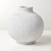 Coralie Round White Terracotta Vase -Chic Living Shop CoralieWhiteVaseSHF22