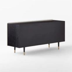 Crimped 4-Drawer White Oak Wood Dresser 14 Crimped 4-Drawer White Oak Wood Dresser -Chic Living Shop CrimpedWhiteLowDresser3QBSSF21