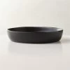 Crisp Matte Black Serving Bowl Large -Chic Living Shop CrispMttBkPastaBowlSHS23