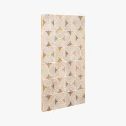 Cultivo Geometric Wood Wall Art -Chic Living Shop CultivoWoodWallArt3QS20