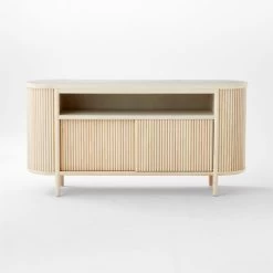 Cypress White-Washed Wood Credenza -Chic Living Shop CypressWhtWshdCredenzaSOSSF21