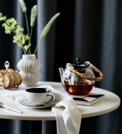 Bolt White Linen Napkin Set Of 4 -Chic Living Shop DashCupAndSaucerBoltWhiteJL19