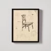 'Design For A Chair I' Framed Reproduction By Carel Adolph Lion Cachet 18''x22''