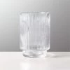 Dina Fluted Glass Vase -Chic Living Shop DinaFlutedGlassVaseSHS21