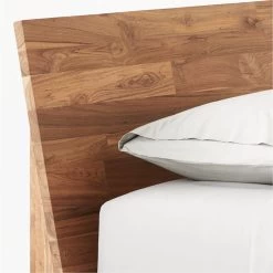Dondra Teak Wood Queen Bed -Chic Living Shop DondraQueenBedAVSSS21