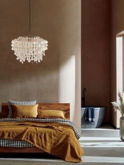 Dondra Teak Wood Queen Bed -Chic Living Shop DondraTeakQueenBedEstelaJN20