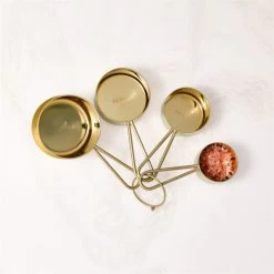 Dose Champagne Gold Measuring Cups -Chic Living Shop DoseChpgnGldMeasuringCupsAVSHF22