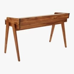 Drommen 3- Drawer Wood Desk -Chic Living Shop DrommenDesk3QBS18