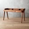 Drommen 3- Drawer Wood Desk -Chic Living Shop DrommenDeskSHS18 1x1