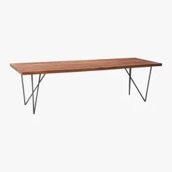 Dylan 36"x104" Medium Acacia Dining Table -Chic Living Shop DylanDineTbl104X36in3QF18